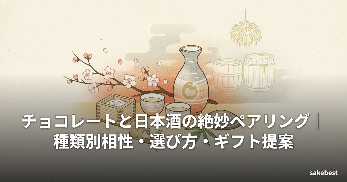 チョコレートと日本酒の絶妙ペアリング|種類別相性・選び方・ギフト提案