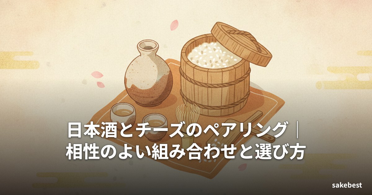 日本酒とチーズのペアリング｜相性のよい組み合わせと選び方