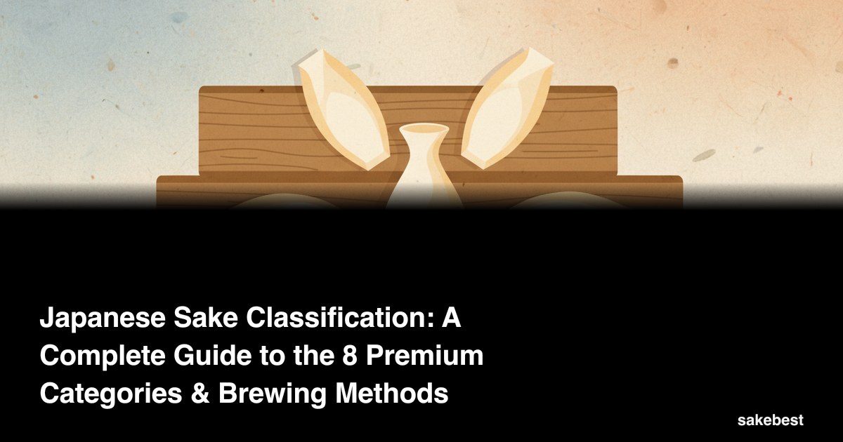 Japanese Sake Classification: A Complete Guide to the 8 Premium Categories & Brewing Methods