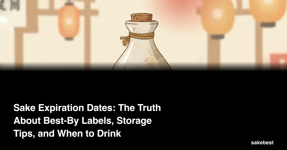Sake Expiration Dates: The Truth About Best-By Labels, Storage Tips, and When to Drink