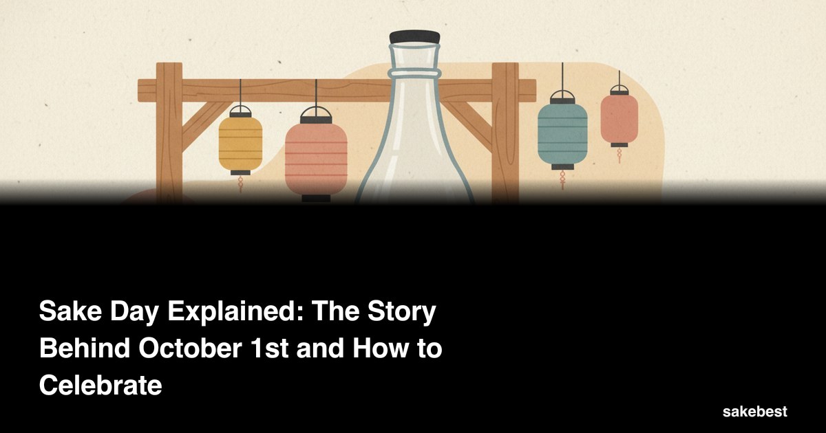 Sake Day Explained: The Story Behind October 1st and How to Celebrate