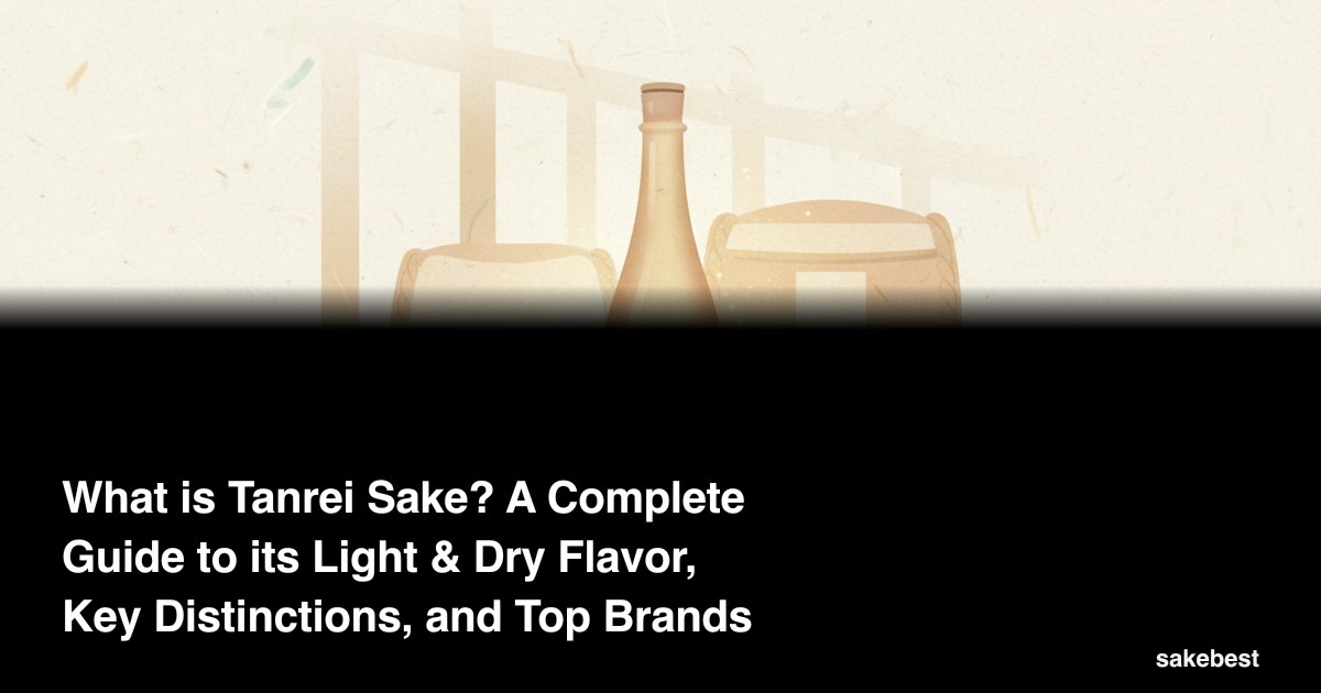 What is Tanrei Sake? A Complete Guide to its Light & Dry Flavor, Key Distinctions, and Top Brands