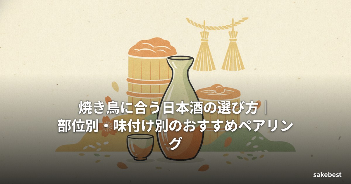 焼き鳥に合う日本酒の選び方｜部位別・味付け別のおすすめペアリング