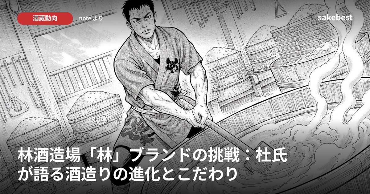 林酒造場「林」ブランドの挑戦：杜氏が語る酒造りの進化とこだわり