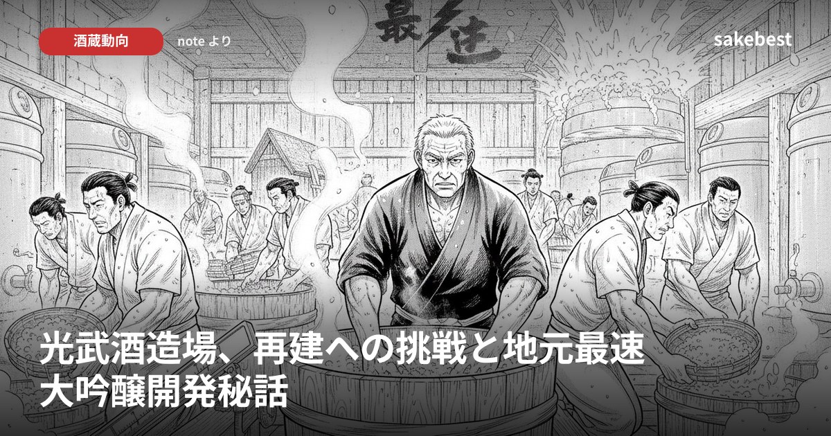 光武酒造場、再建への挑戦と地元最速大吟醸開発秘話